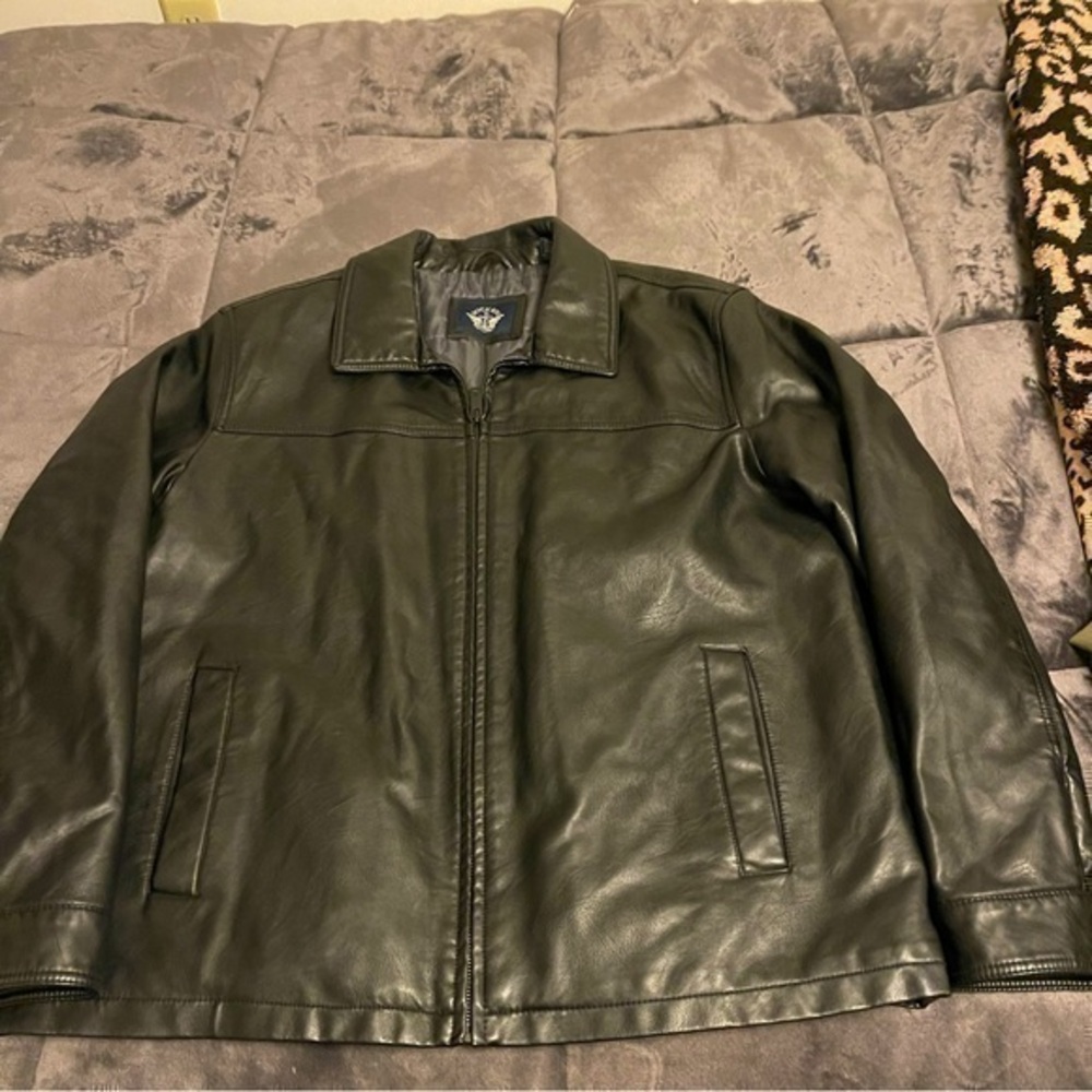 Men’s Dockers Leather Jacket Size XXL